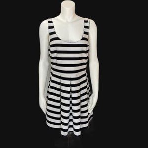 Bethany Mota Striped Black and White Dress XL